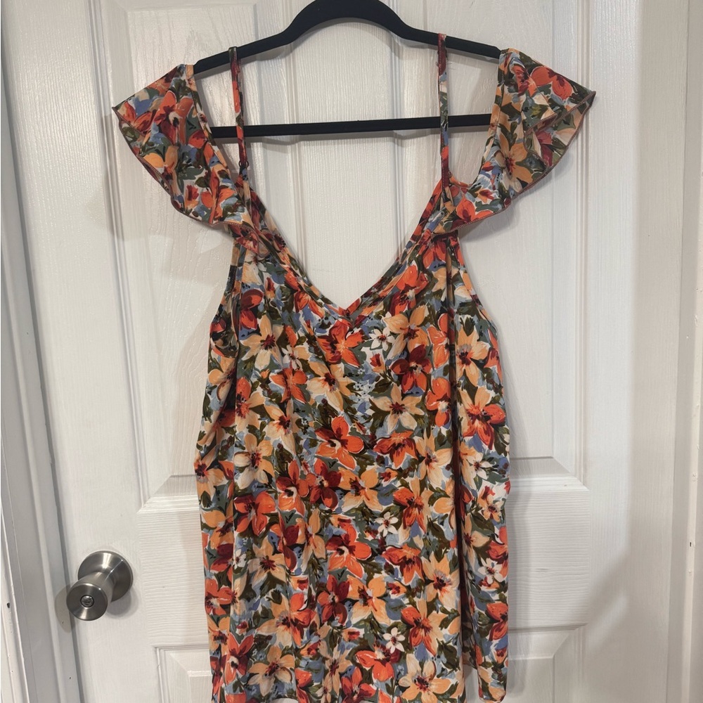 Cold shoulder blouse